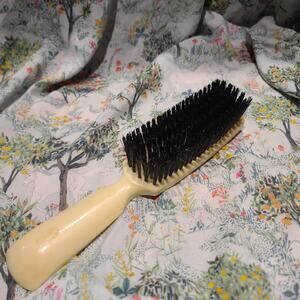 Vintage Fuller Brush Ivory Colored Handle Hairbrush